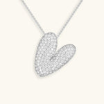 Bubble Initial Crystals Necklace