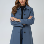 Bella | Women's Single Breasted Winter Trench Coat