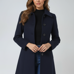 Bella | Women's Single Breasted Winter Trench Coat