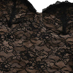 Mia | Noir Lace Maxi Dress