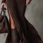 Wendy | Sculpted Zip Maxi Dress
