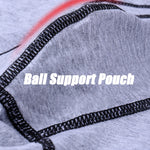 Plus Size Men's U Convex Pouch Thermal Underwear