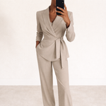 Millicent | Belted Blazer Suit
