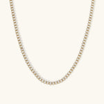 Wisteria Crystal Tennis Necklace