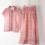Thea | Two Piece Boho Print Set