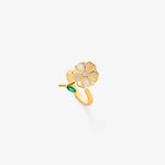 Leaf Floral Motion Ring