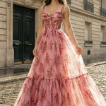 Alanna | Tiered Ruffle Tulle Gown