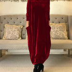 Eliza | Relaxed Velvet Dress