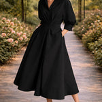 Monroe | Wrap-Front Flowing Maxi Dress