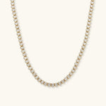 Wisteria Crystal Tennis Necklace