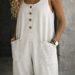 Saylor | Vintage Washed Cotton Denim Overalls