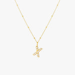 Pearl Initial Pendant Necklace