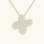 Bubble Initial Crystals Necklace