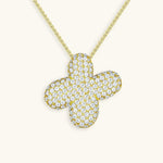 Bubble Initial Crystals Necklace