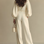 Carly | Elegant Ribbed Set