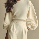 Carly | Elegant Ribbed Set