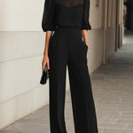 Emma | Stylish Black Three-Piece Suit Set