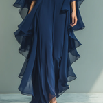 Emelia | Elegant Flowing Evening Jumpsuit