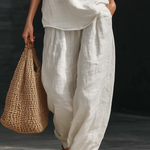 Ella | Sleeveless Wide-Leg Set
