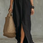 Ava | Oversized Button Maxi Dress