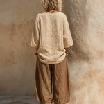 Margaret | Nomadic Bohemian Art Print Three-Piece Set Outfit
