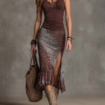 Halsey | Halter Boho Maxi Dress