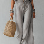 Jewell | Ruffled Off-Shoulder Set