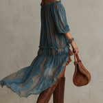 Quincy | Off-Shoulder Boho Mini Dress