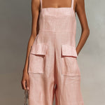 Zaniya | Minimal Linen Jumpsuit