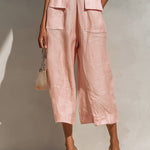 Zaniya | Minimal Linen Jumpsuit