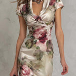 Jolene | Classic Floral Wrap Dress