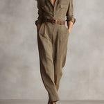 Hannah | Elegant Checkered Jumpsuit