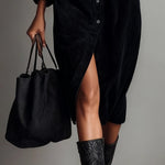 Zaiya | Relaxed Button Midi Dress