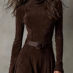 Dianne | Dark Brown Maxi Dress