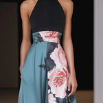 Simone | A-Line Floral Maxi