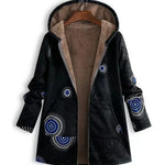 ZAHARA™ | Artistic Fleece-Lined Jacket