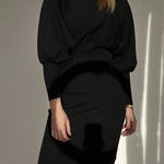 CAROLYN™ - Classy Balloon Sleeve Dress