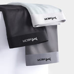 3 Pack Men's Ultra-thin Ice Silk Seamless Solid Trunks