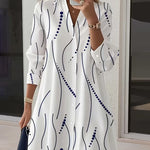 Nina | Wavy Collar Shirt