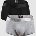 2 Pack Men's U Convex Modal Breathable Trunks