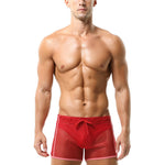 Men's Hollowed Out Breathable Boxer Briefs