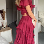 Kyndall | Ruffle Dress