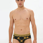 4 Pack Men's Soft & Thin Cooling Touch Playful Prints Briefs