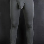 FreeLonger Men's Comfy Big Separate Pouch Thermal Underwear