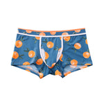 3 Pack Men's Ice Silk Trunks with Separated Pouch Design
