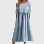 Haisley™ | Elegant Short-Sleeved Dress