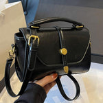 AVANLIE™ - Trendy Contrast Stitching Small Square Shoulder Bag
