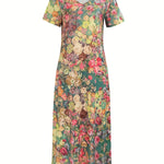 Simone | Artistic Tummy-Flattering Dress