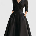 Yan | Elegant Midi Dress