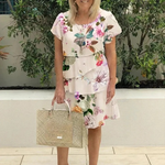 FLORA™ – Elegant Spring Midi Dress